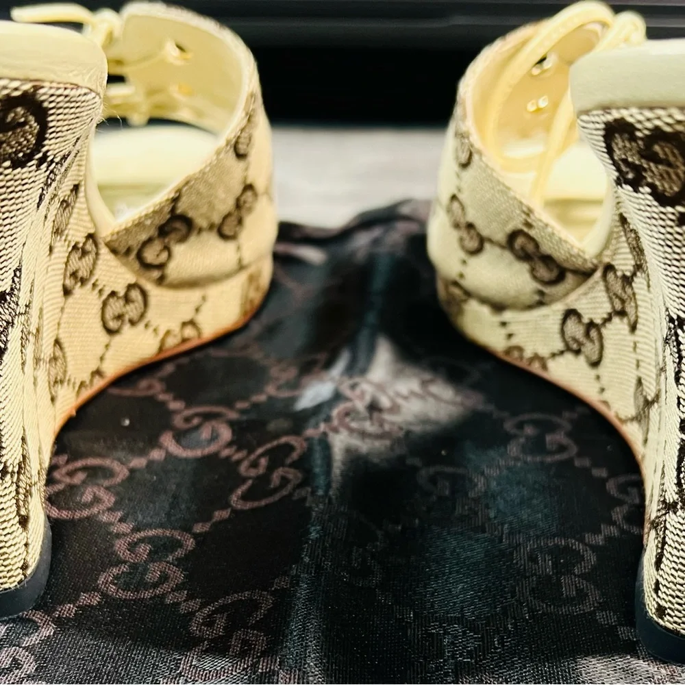 Gucci Wedge Sandals - Picture 8 of 8